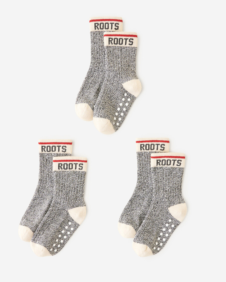 lot de 3 chaussettes de cabine classiques pour bébé et tout-petit