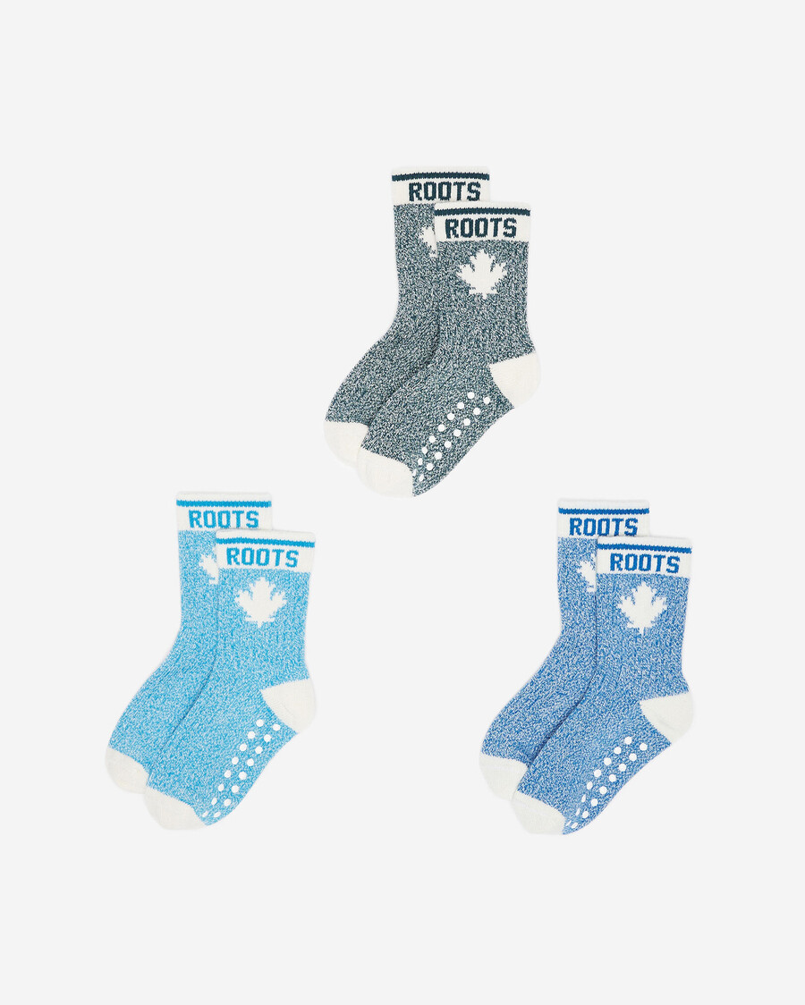 lot de 3 chaussettes baby toddler cabin maple