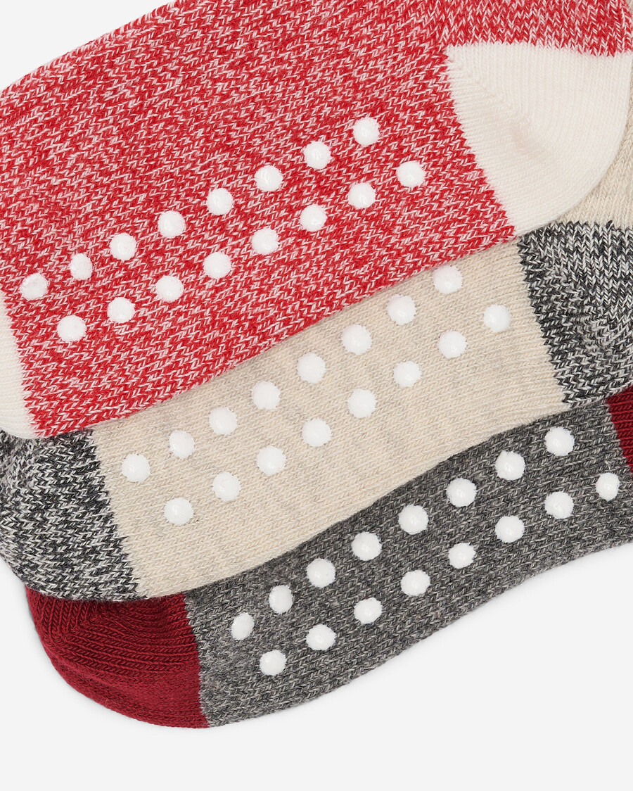 lot de 3 chaussettes baby toddler cabin maple