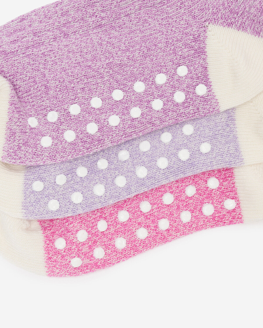 lot de 3 chaussettes baby toddler cabin maple