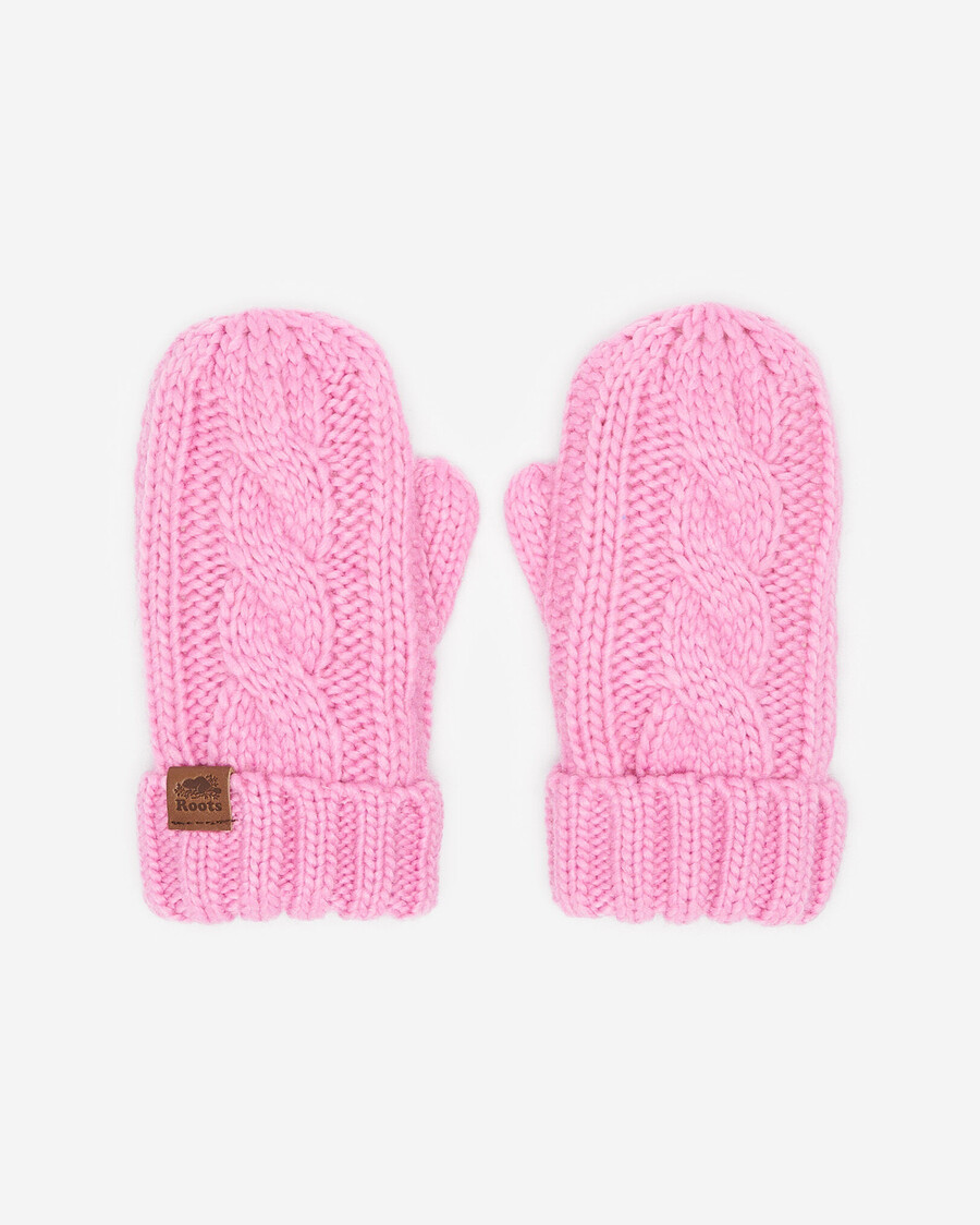 moufles olivia cable pour enfants