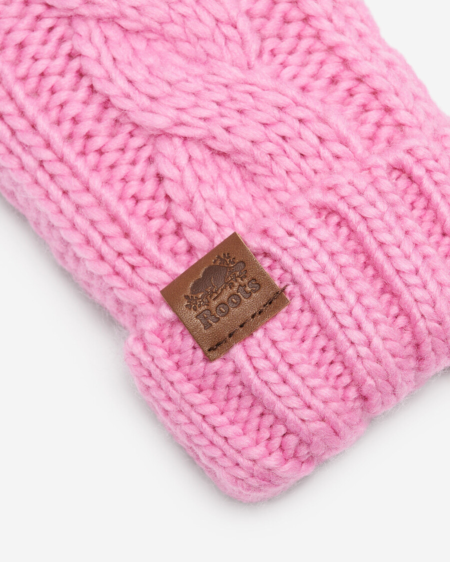 moufles olivia cable pour enfants