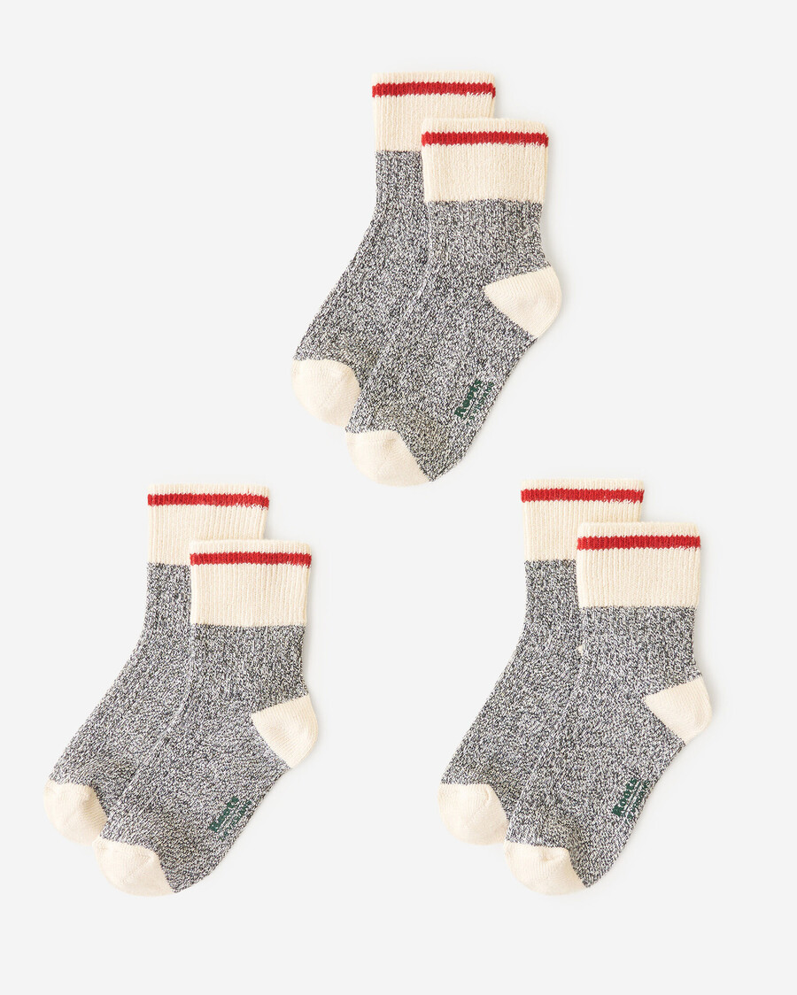 lot de 3 chaussettes kid classic cabin ankle