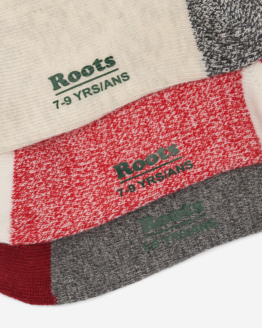 lot de 3 chaussettes kids cabin maple