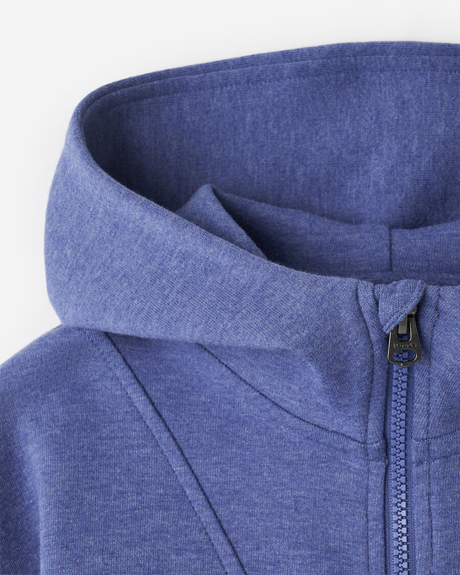 sweat à capuche zippé pour filles