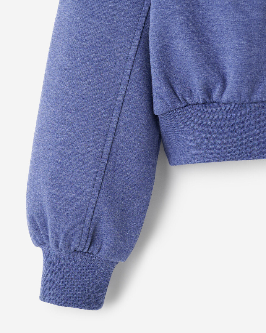 sweat à capuche zippé pour filles