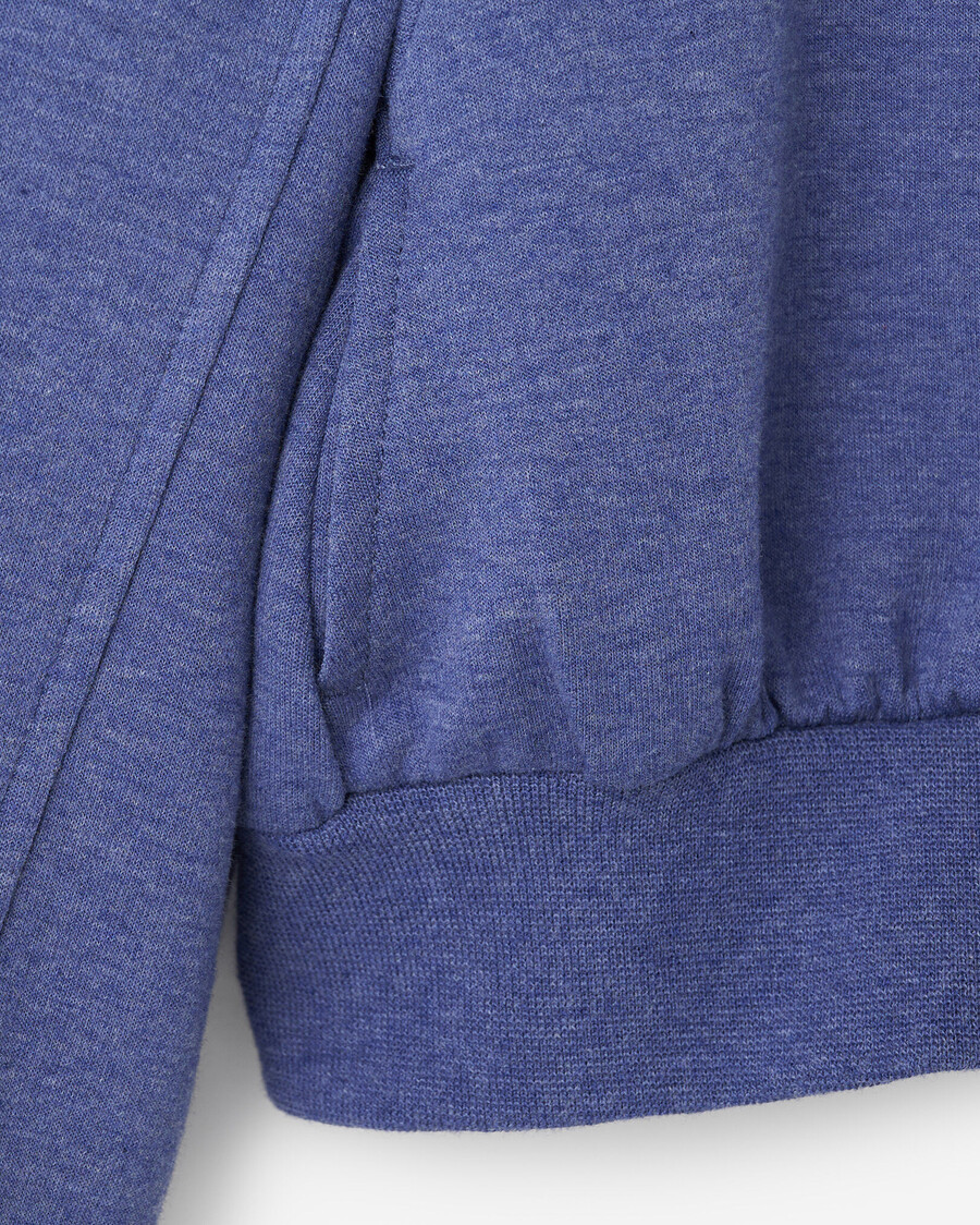 sweat à capuche zippé pour filles