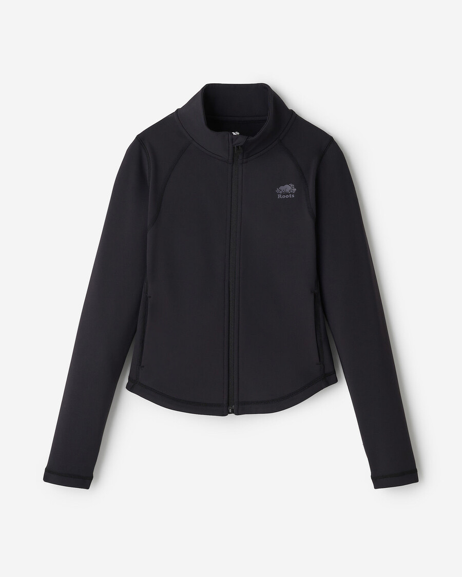 veste de survêtement chaude et active pour filles