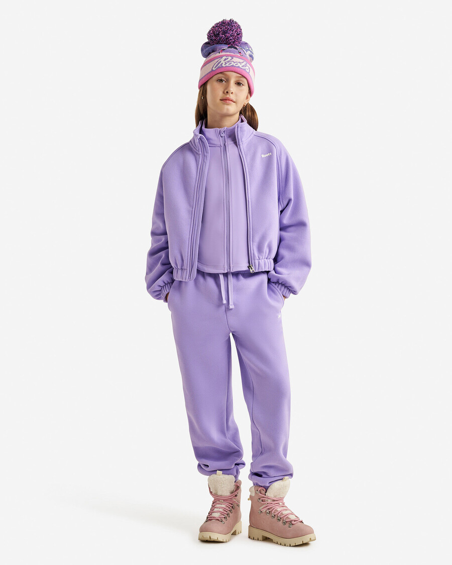 veste de survêtement chaude et active pour filles