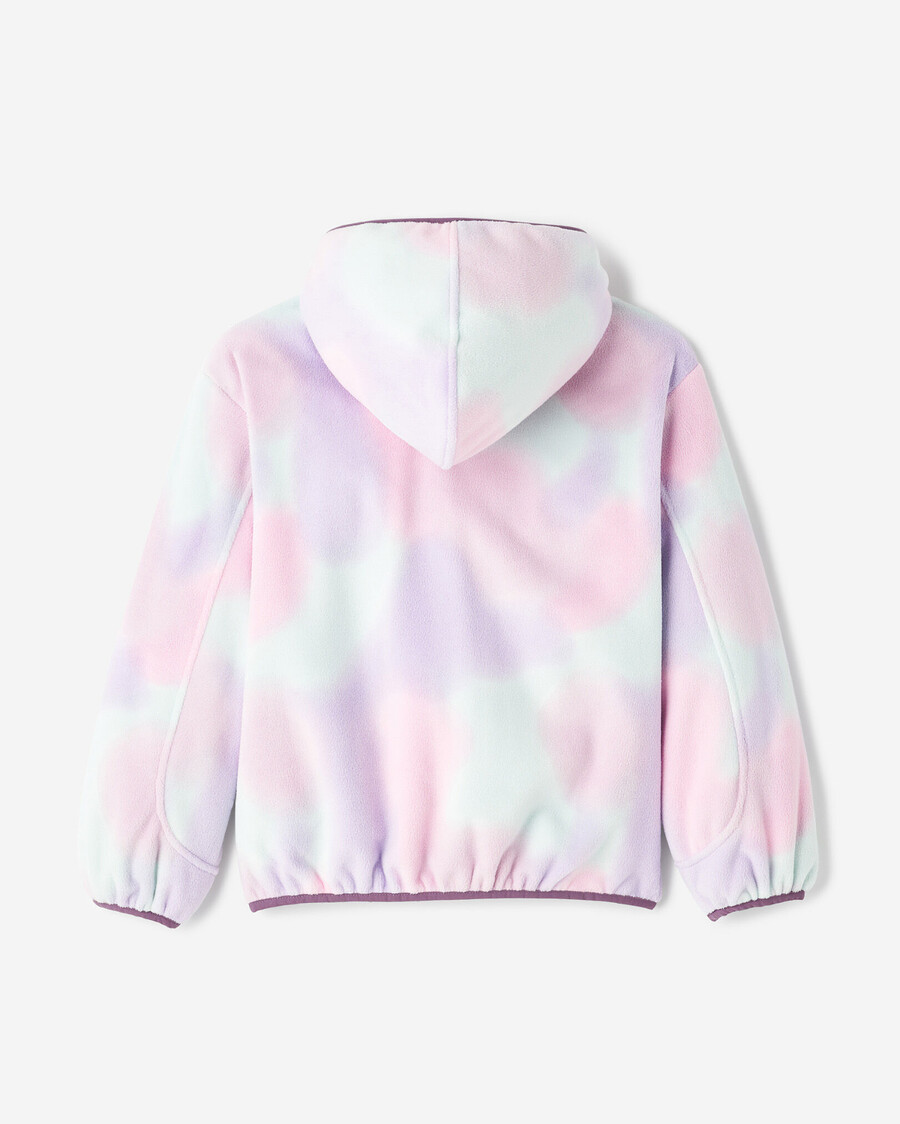 sweat à capuche zippé en microfibre polaire pour enfants