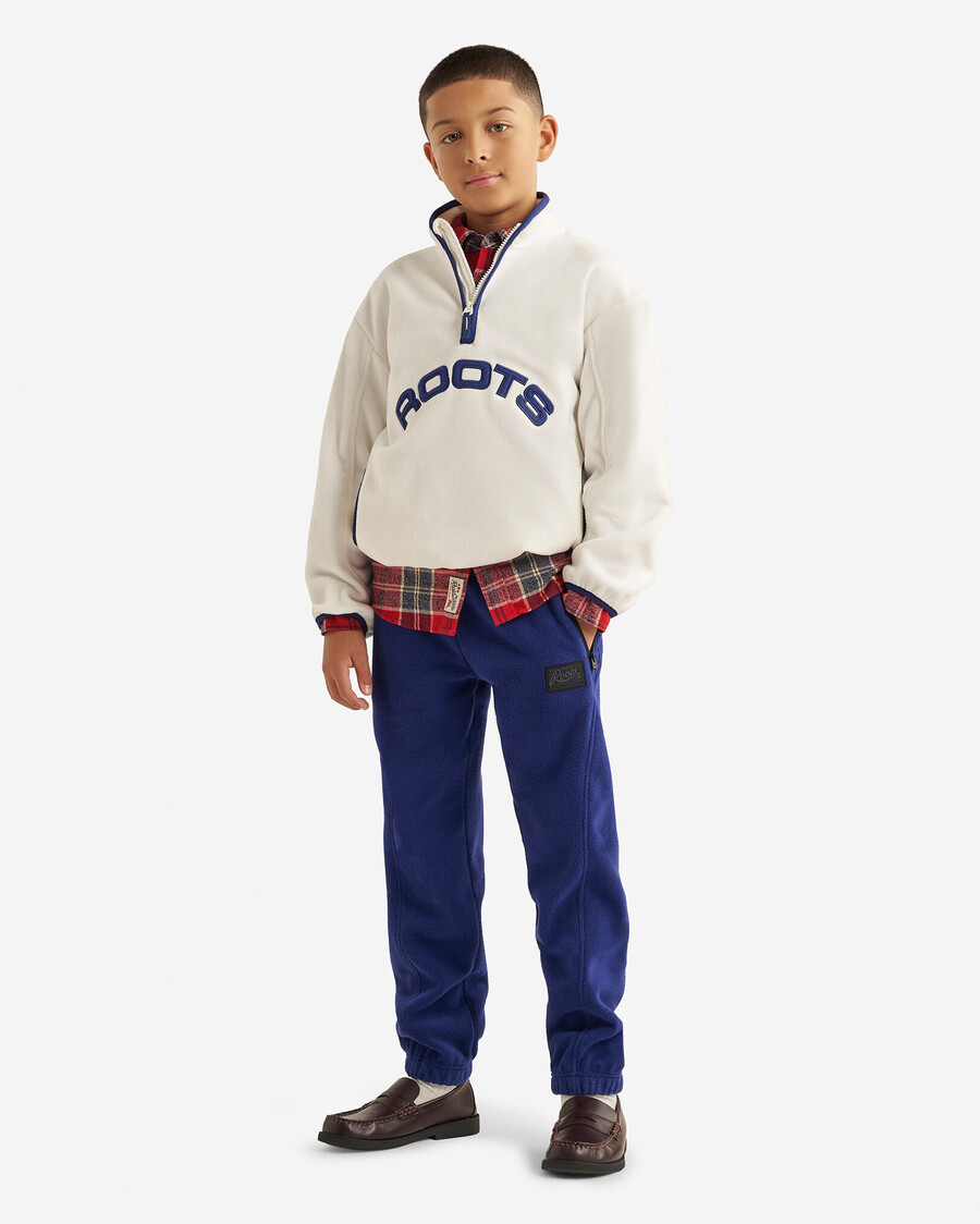 pantalon de jogging en microfibre polaire pour enfants