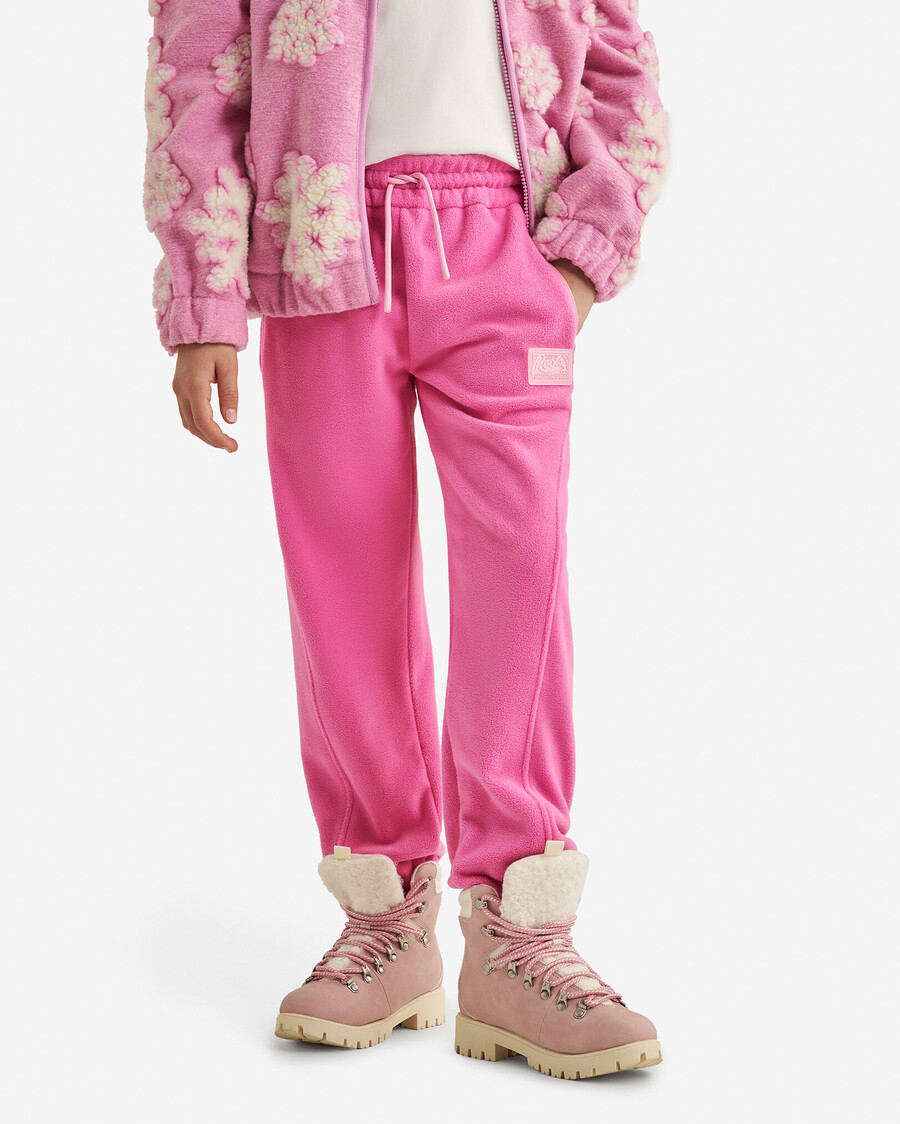 pantalon de jogging en microfibre polaire pour enfants
