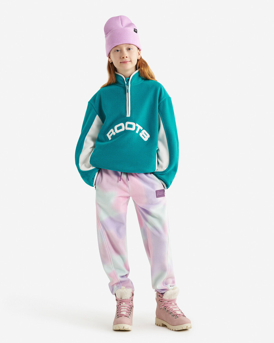 pantalon de jogging en microfibre polaire pour enfants