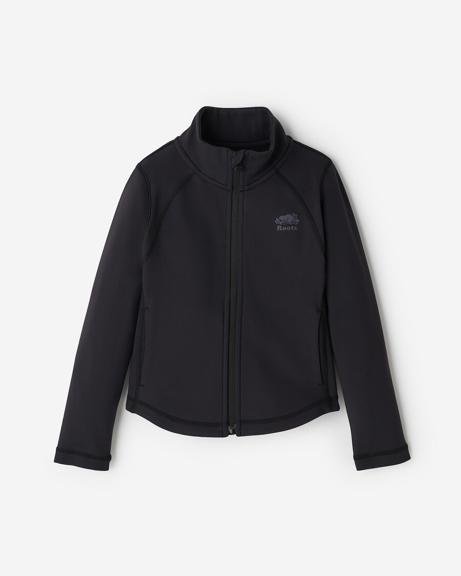 veste de survêtement chaude et active pour petites filles