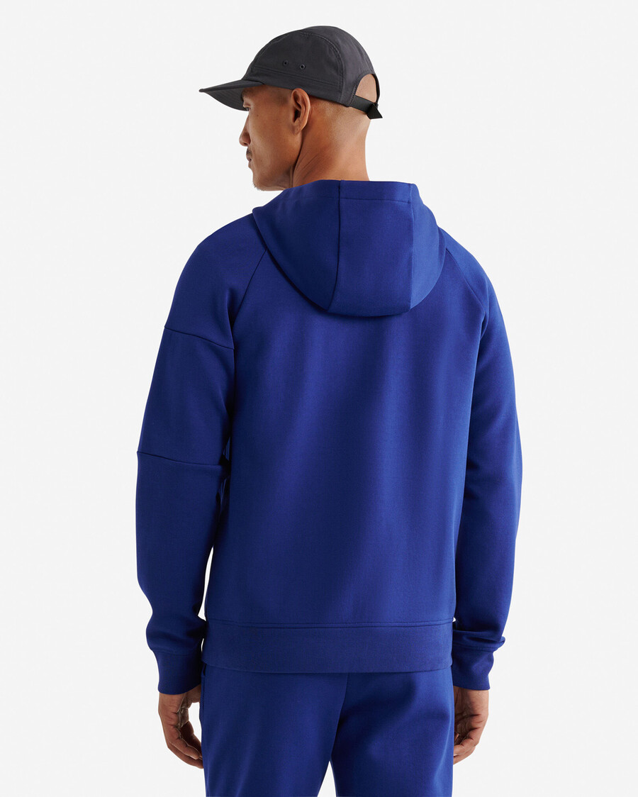 sweat à capuche zippé intégral recover interlock