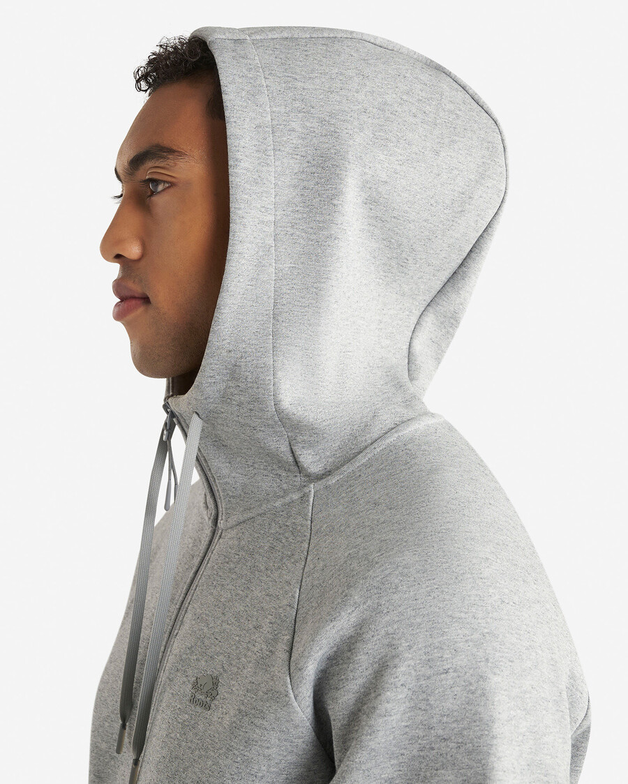 sweat à capuche zippé intégral recover interlock