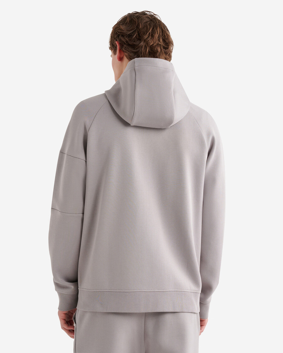 sweat à capuche zippé intégral recover interlock