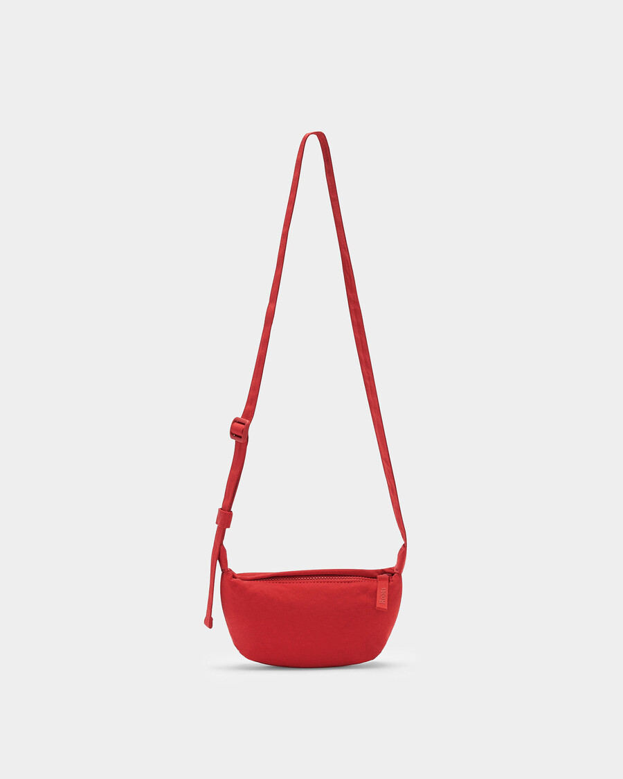 petit sac en nylon en forme de croissant