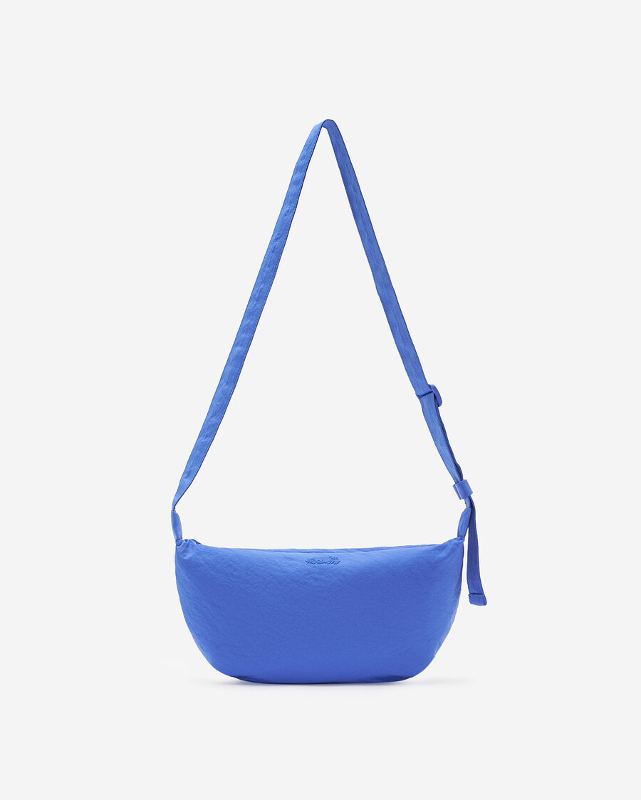 sac en nylon de taille moyenne en forme de croissant