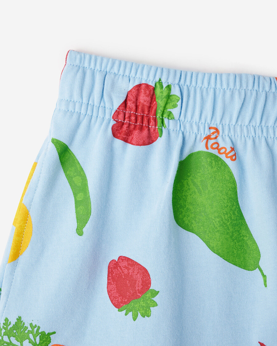 short imprimé jardin pour filles
