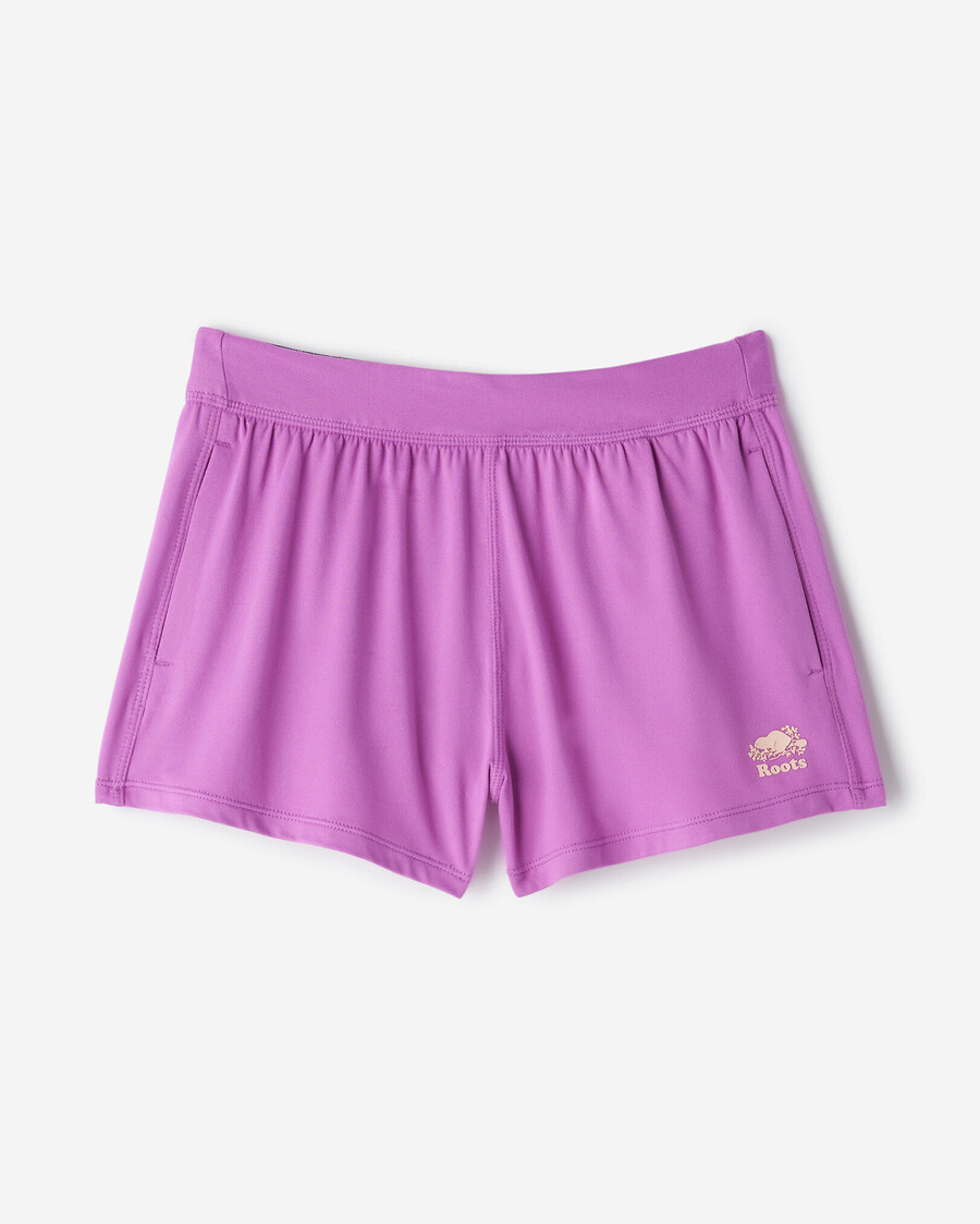 short de course actif pour filles