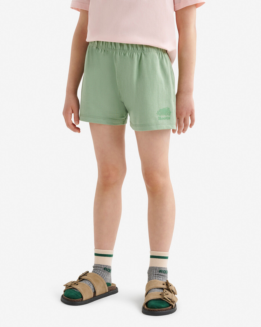 short en jersey épais cooper pour filles