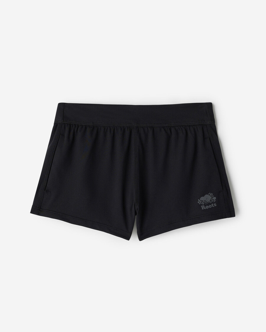 short de course actif pour petites filles