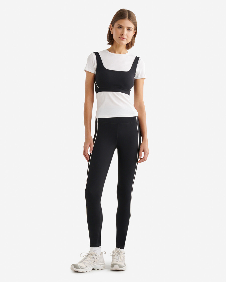 legging extensible à passepoil restore