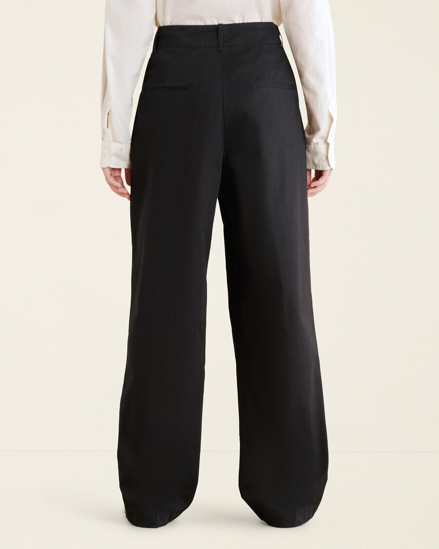 pantalon plissé dauphin
