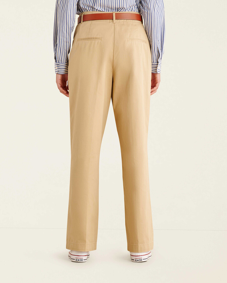 pantalon plissé dauphin