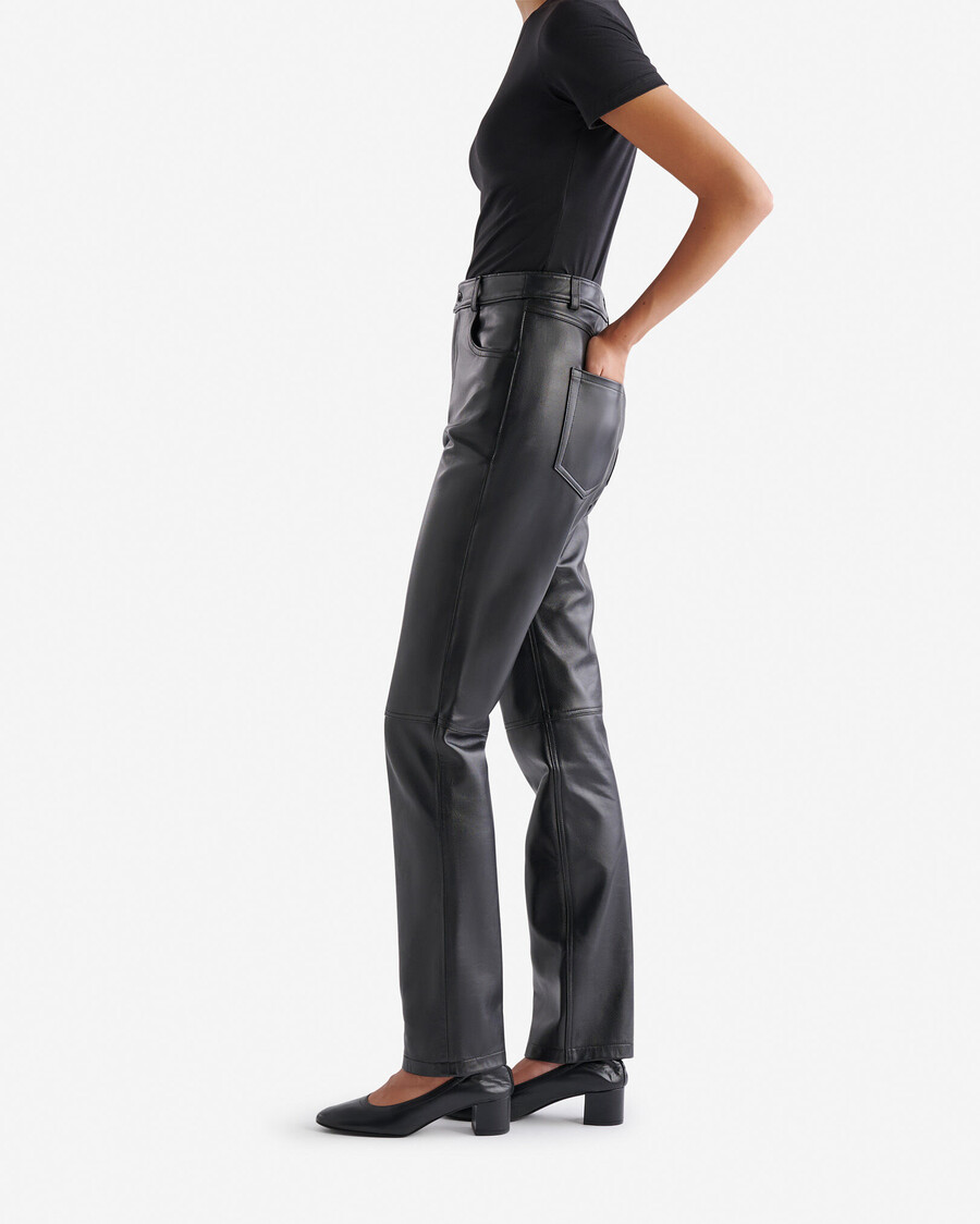pantalon en cuir
