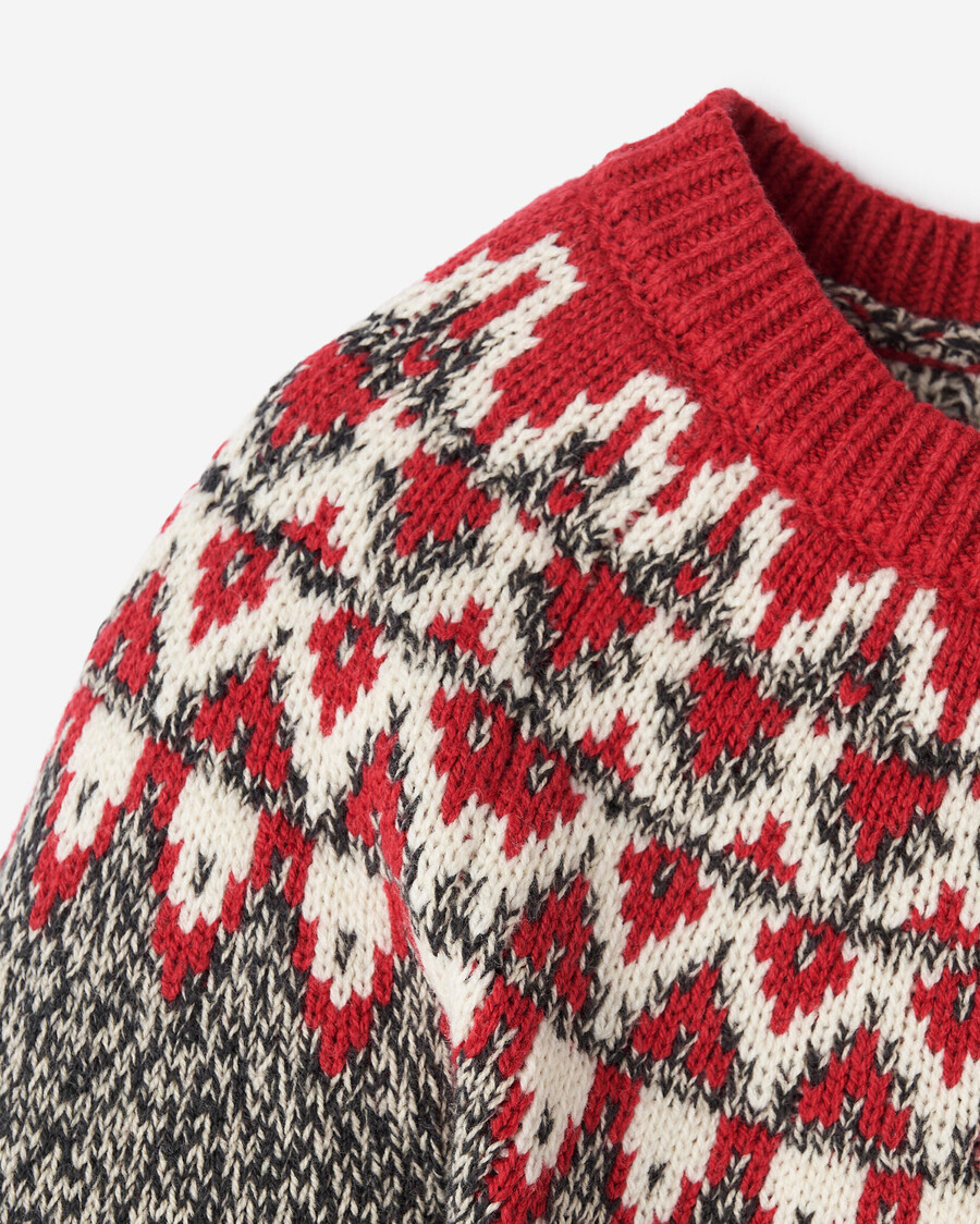 robe pull baby cabin fair isle