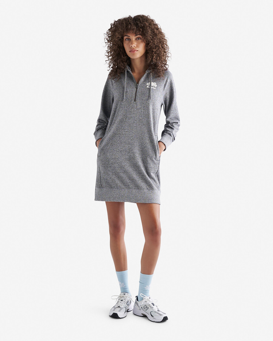 robe longue à manches longues en coton bio dockside