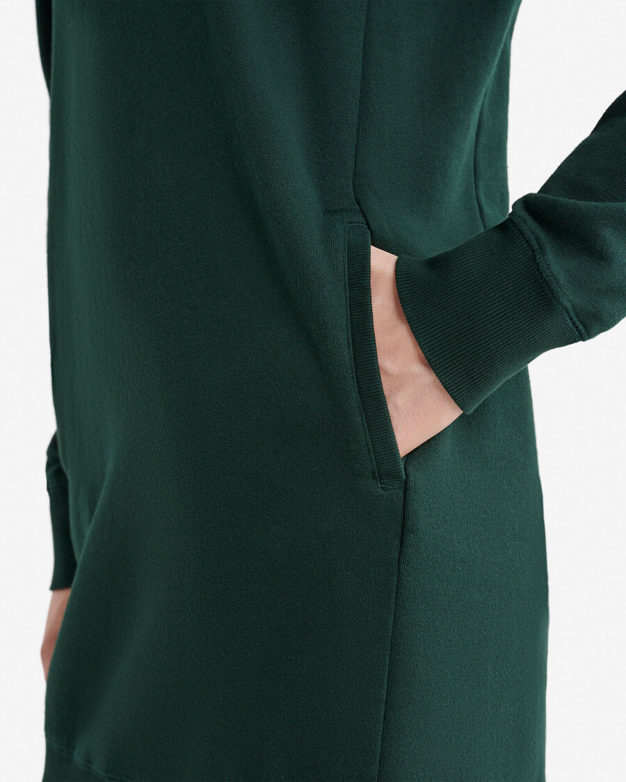 robe longue à manches longues en coton bio dockside
