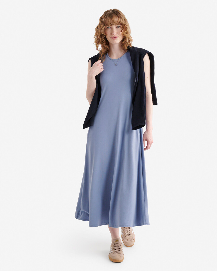 robe midi débardeur en maille renew
