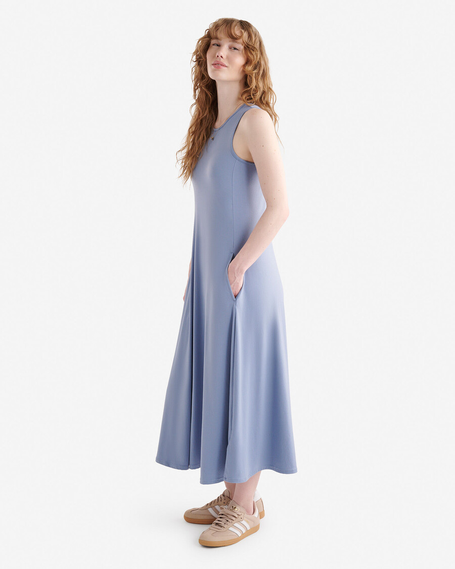 robe midi débardeur en maille renew