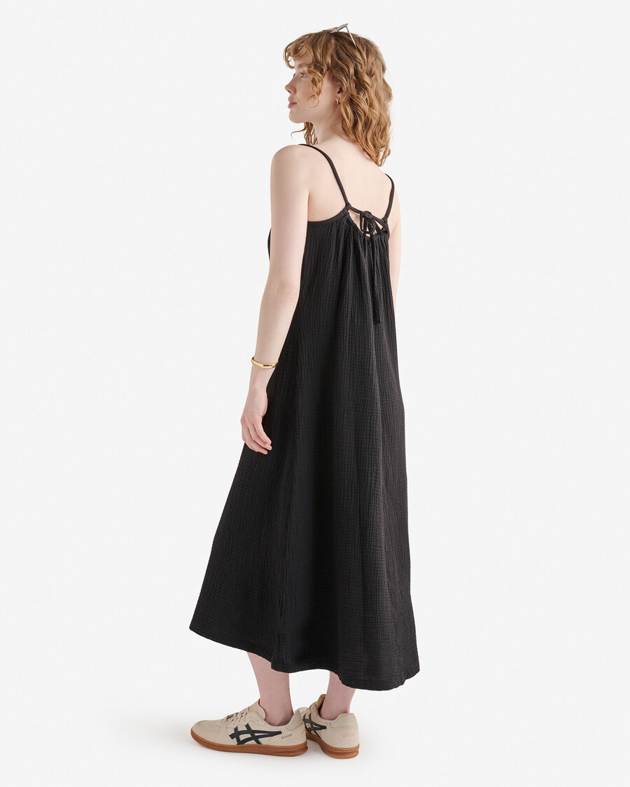 robe nuisette en gaze de coton isla