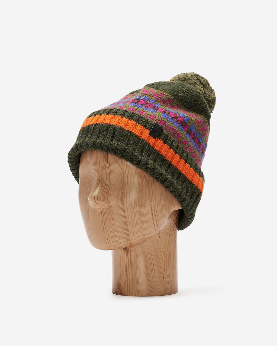réédition du bonnet en laine beaver canoe