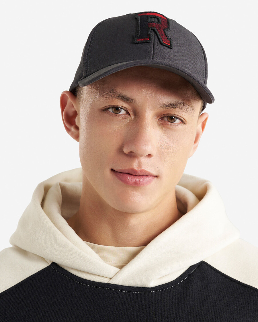 casquette de baseball à carreaux roots