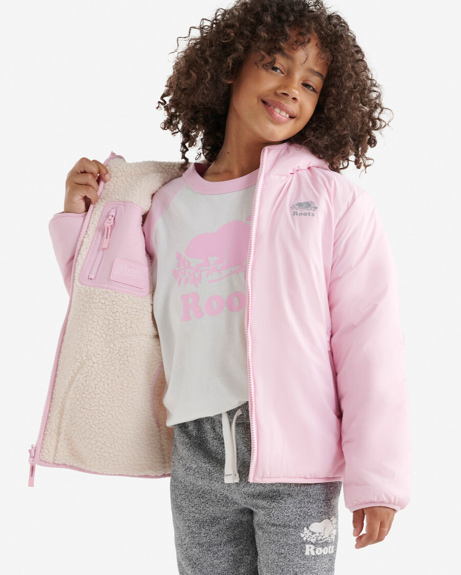 veste en polaire réversible pour enfants