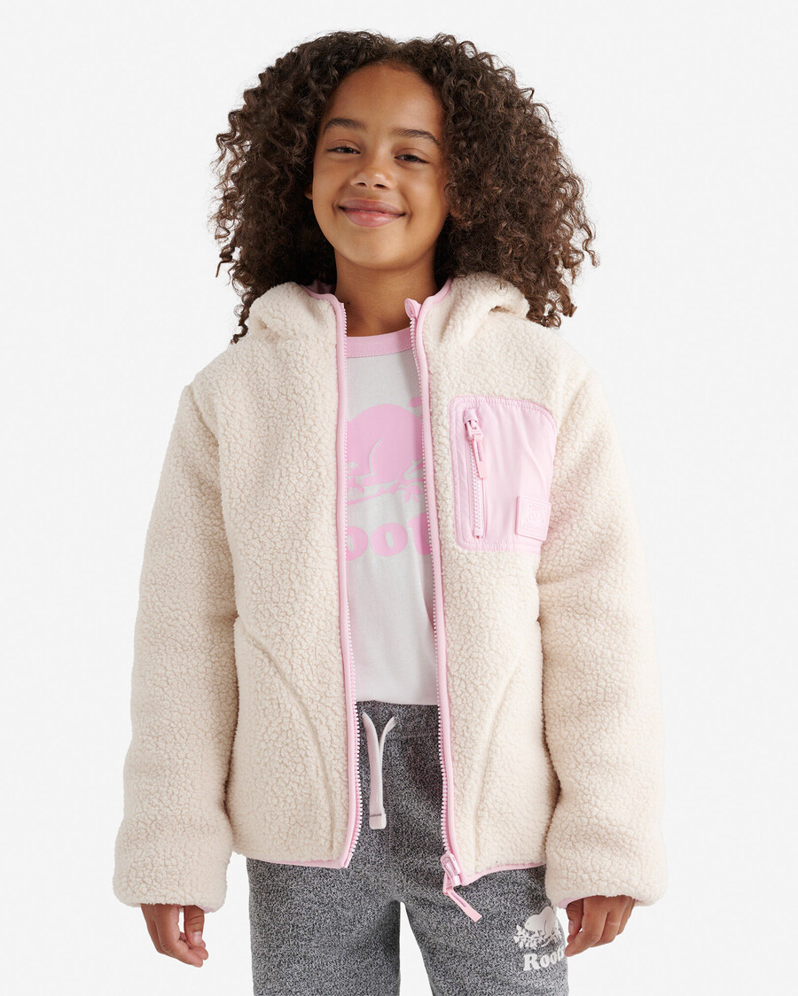 veste en polaire réversible pour enfants