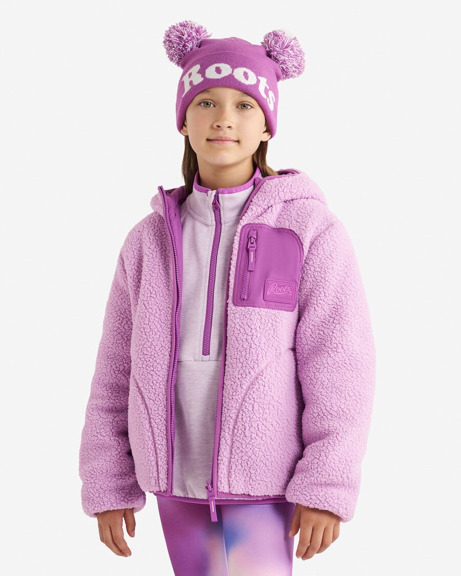 veste en polaire réversible pour enfants