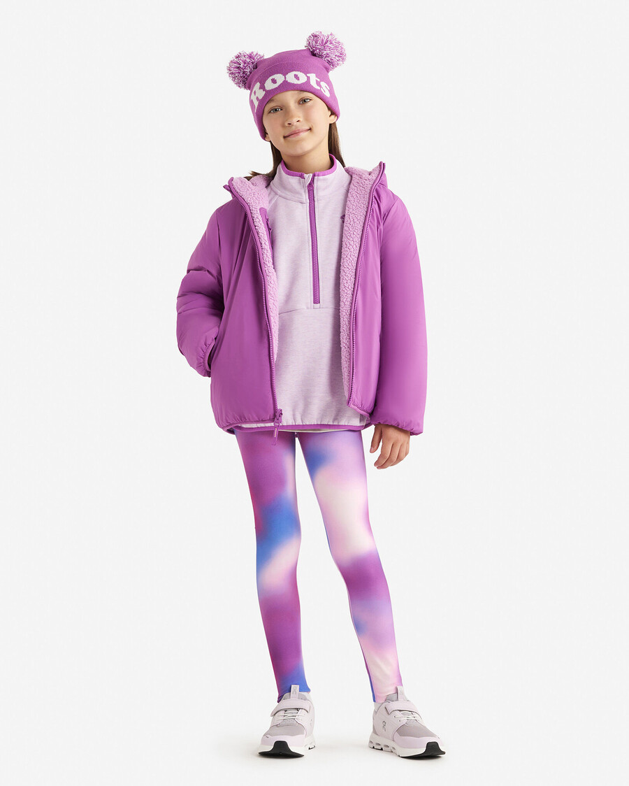 veste en polaire réversible pour enfants