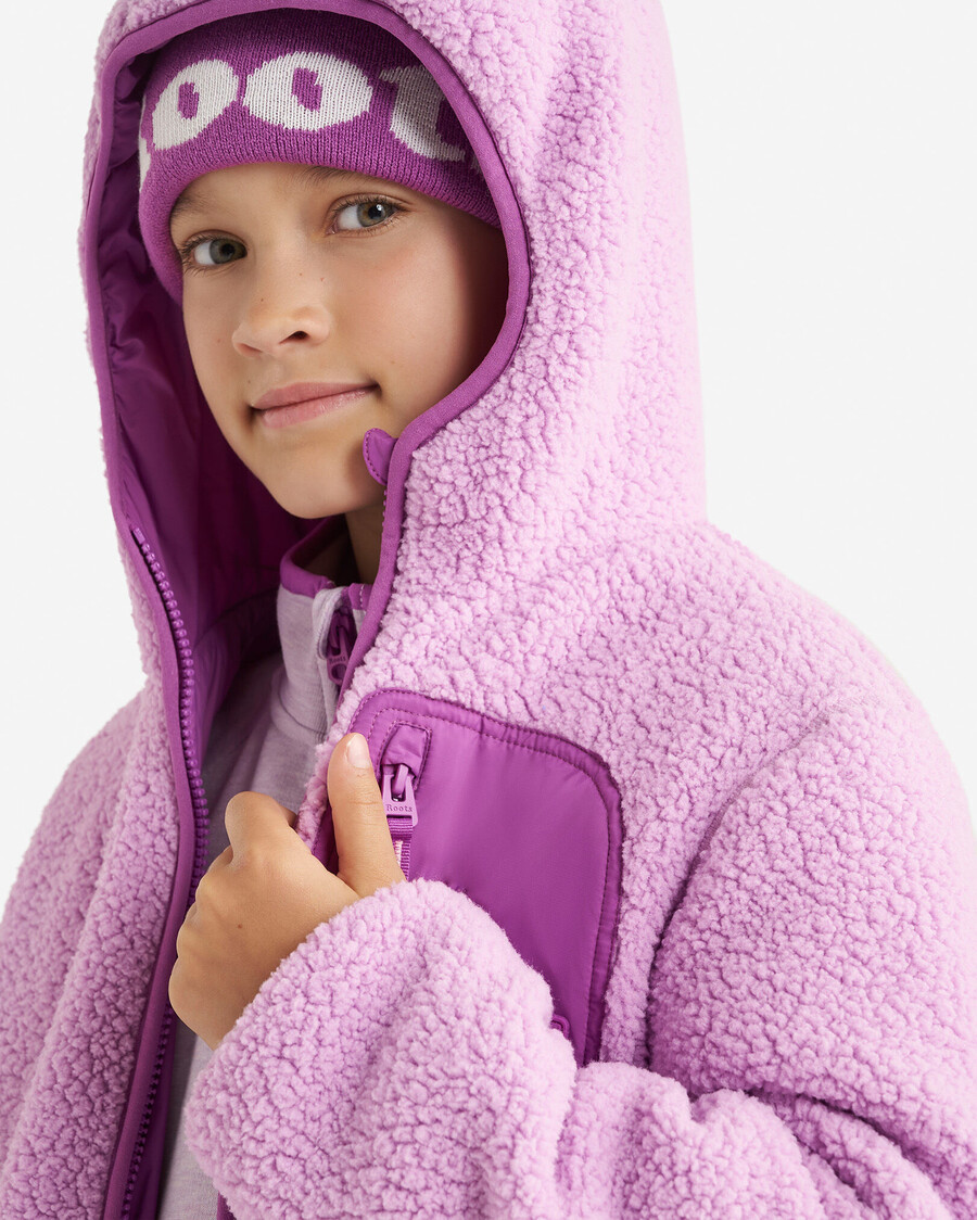 veste en polaire réversible pour enfants