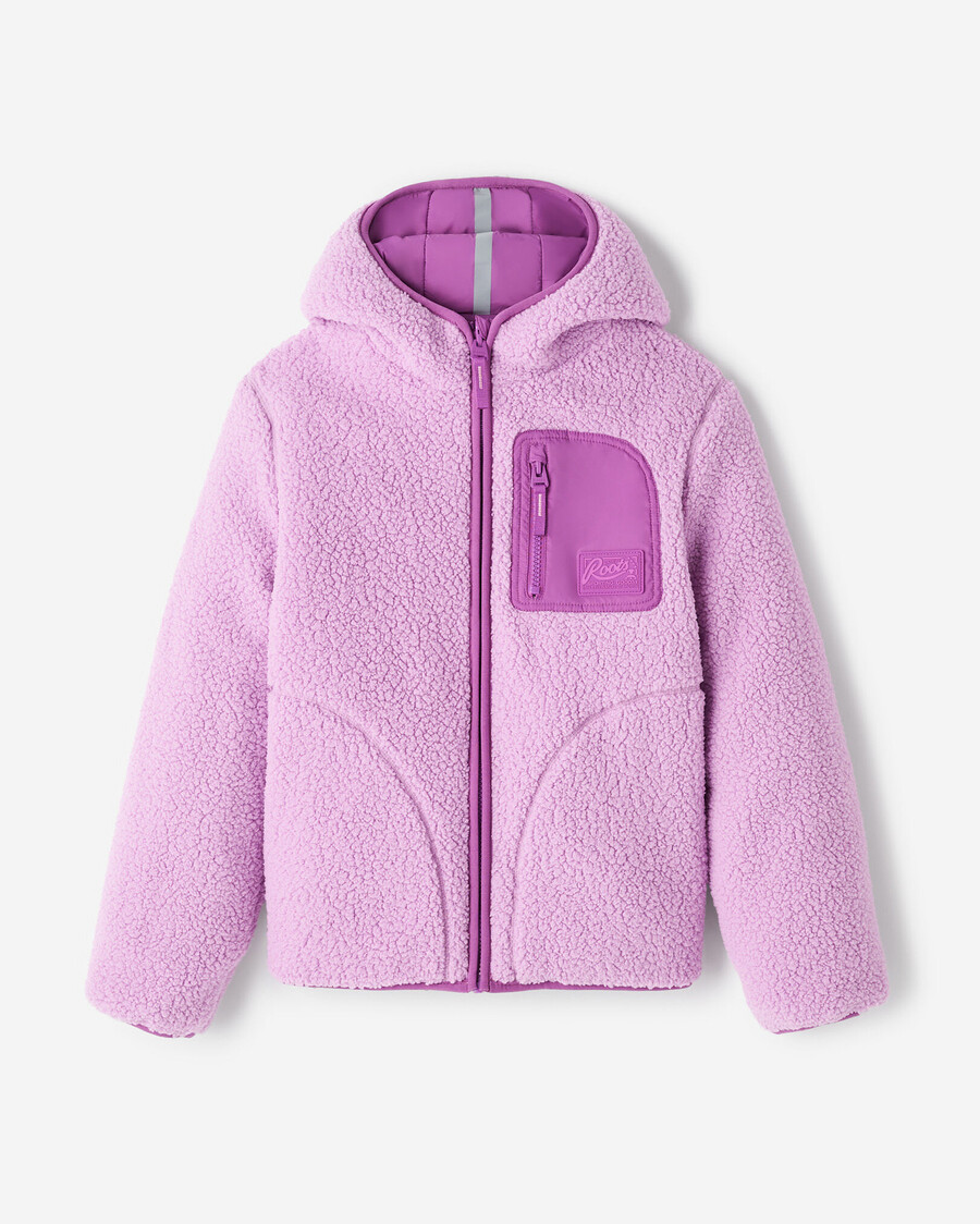 veste en polaire réversible pour enfants