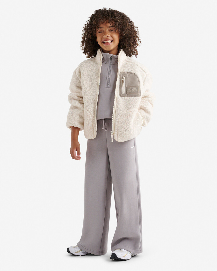 veste polaire en peau de mouton alta pour enfants