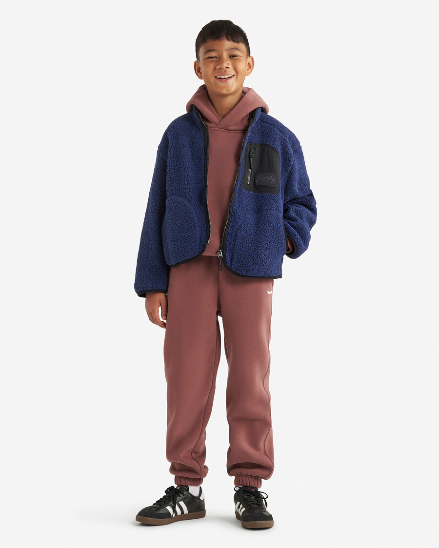 veste polaire en peau de mouton alta pour enfants