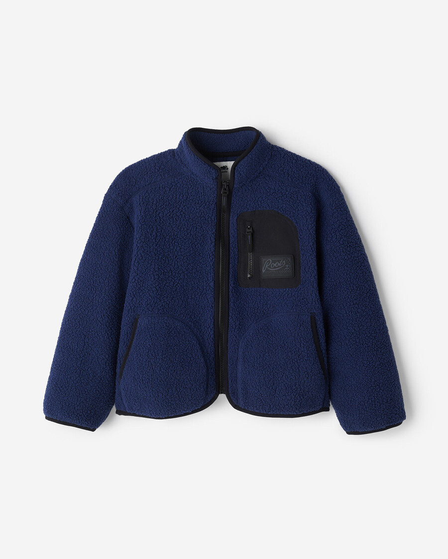 veste polaire en peau de mouton alta pour enfants
