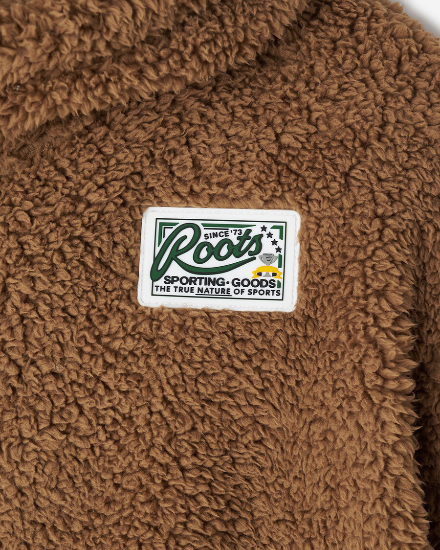 sweat à capuche zippé en polaire peau de mouton creekside pour enfants