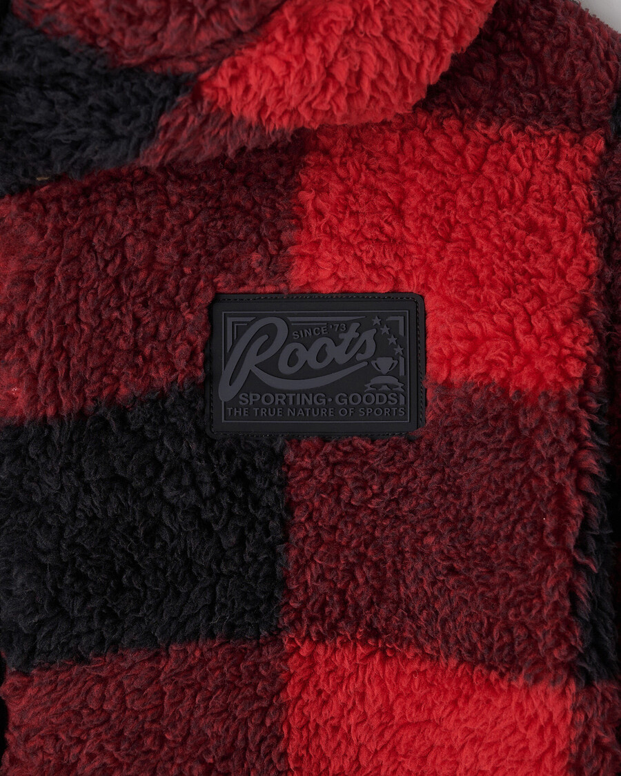 sweat à capuche zippé en polaire peau de mouton creekside pour enfants